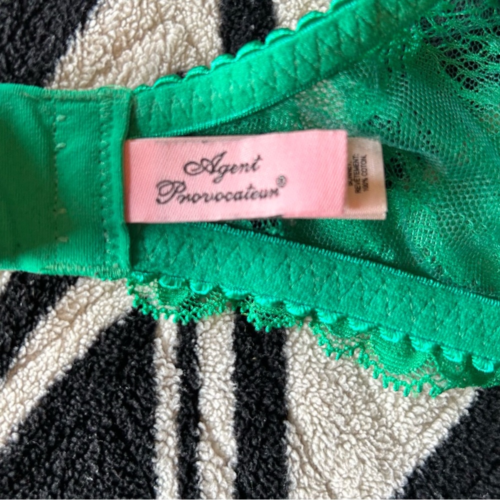 Agent Provocateur Rosele Bra - Green - Picture 2 of 9